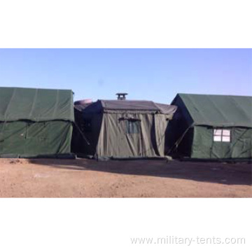 Military cooking trailer tent